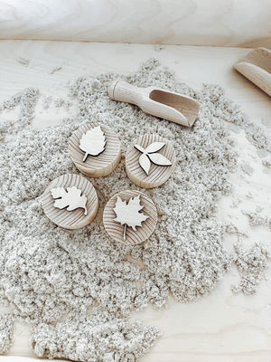 Houten blaadjes stempels - yourlittlefamily-nl -