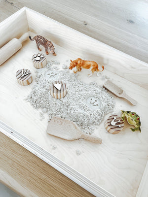 Houten dierensporen stempels - yourlittlefamily-nl -