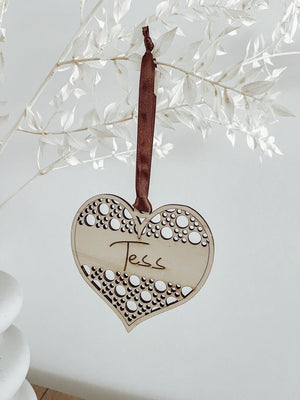 Kersthanger hart - yourlittlefamily-nl -