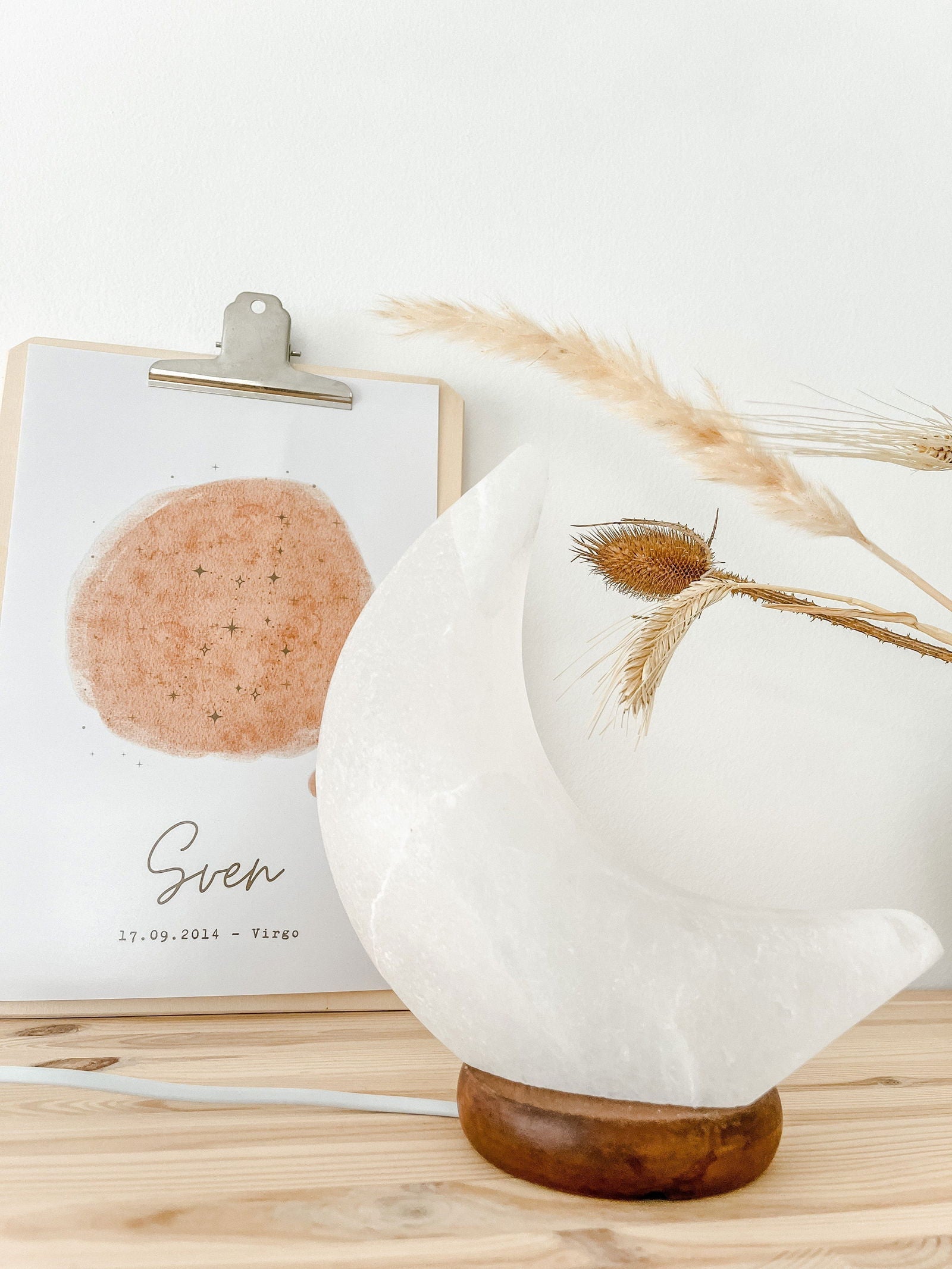 Maanlamp staand wit - yourlittlefamily-nl -