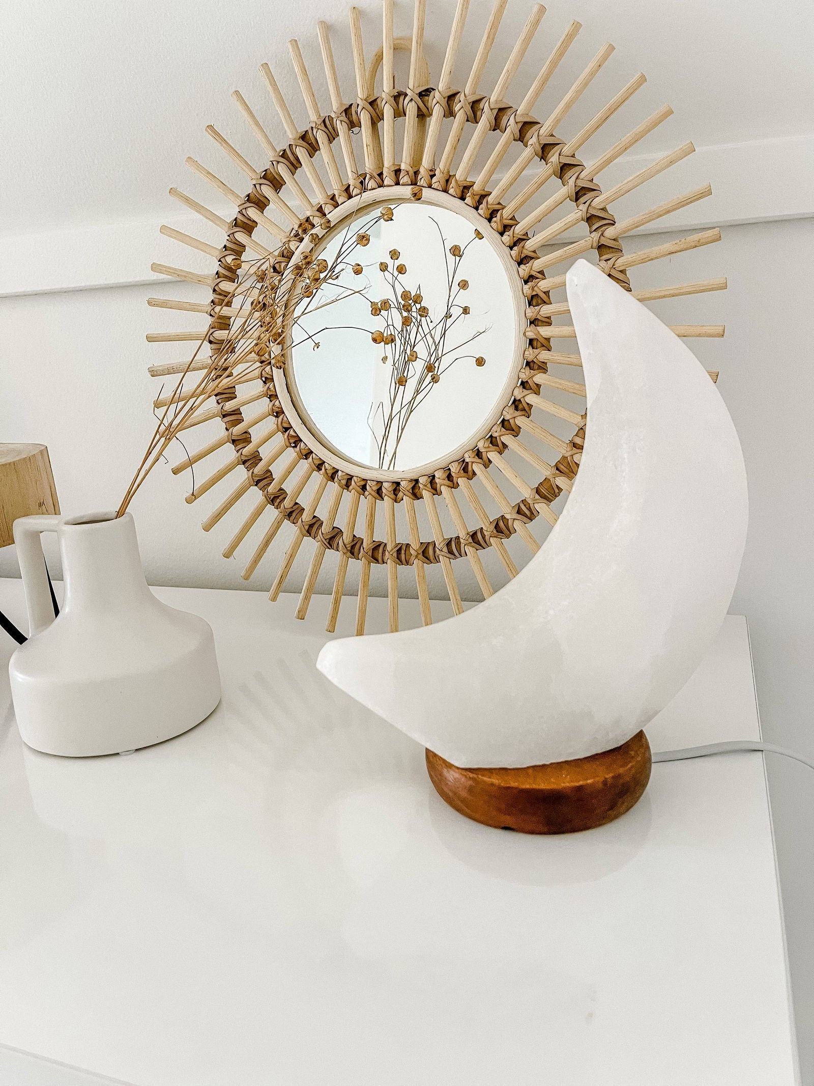 Maanlamp staand wit - yourlittlefamily-nl -