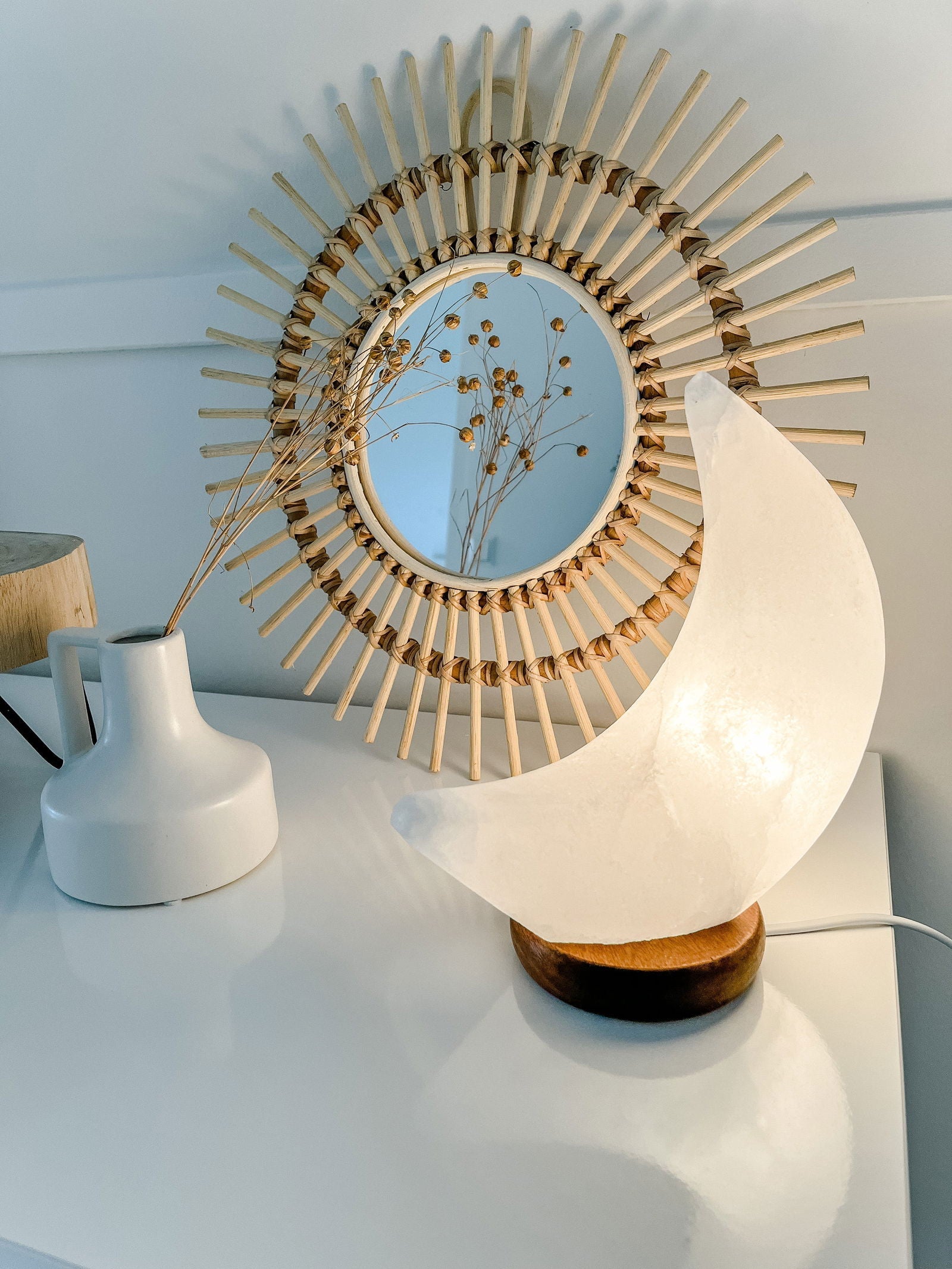 Maanlamp staand wit - yourlittlefamily-nl -