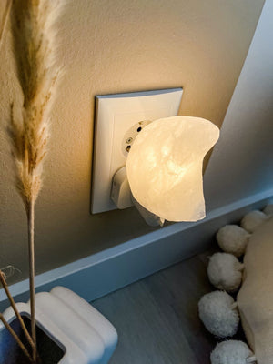 Nachtlampje Himalaya zout - Maan wit - yourlittlefamily-nl -