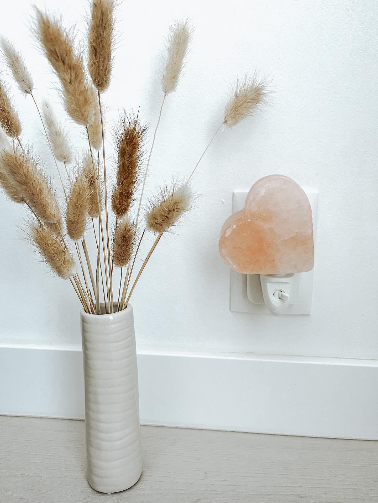 Nachtlampje Himalaya zout - Oranje hart - yourlittlefamily-nl -
