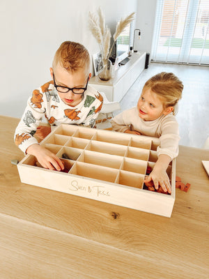 Raster voor houten speel- en sorteerbak - yourlittlefamily-nl -