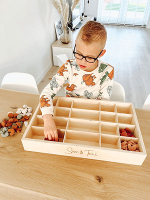 Raster voor houten speel- en sorteerbak - yourlittlefamily-nl -