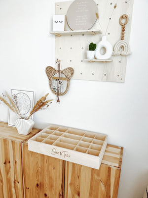 Raster voor houten speel- en sorteerbak - yourlittlefamily-nl -