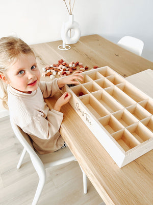 Raster voor houten speel- en sorteerbak - yourlittlefamily-nl -