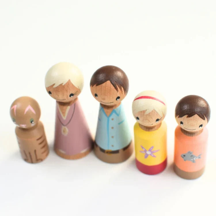 Pegdolls für das Puppenhaus
