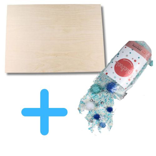 Holz-Spielwanne + 1 kg Winter Mix – SET-Rabatt