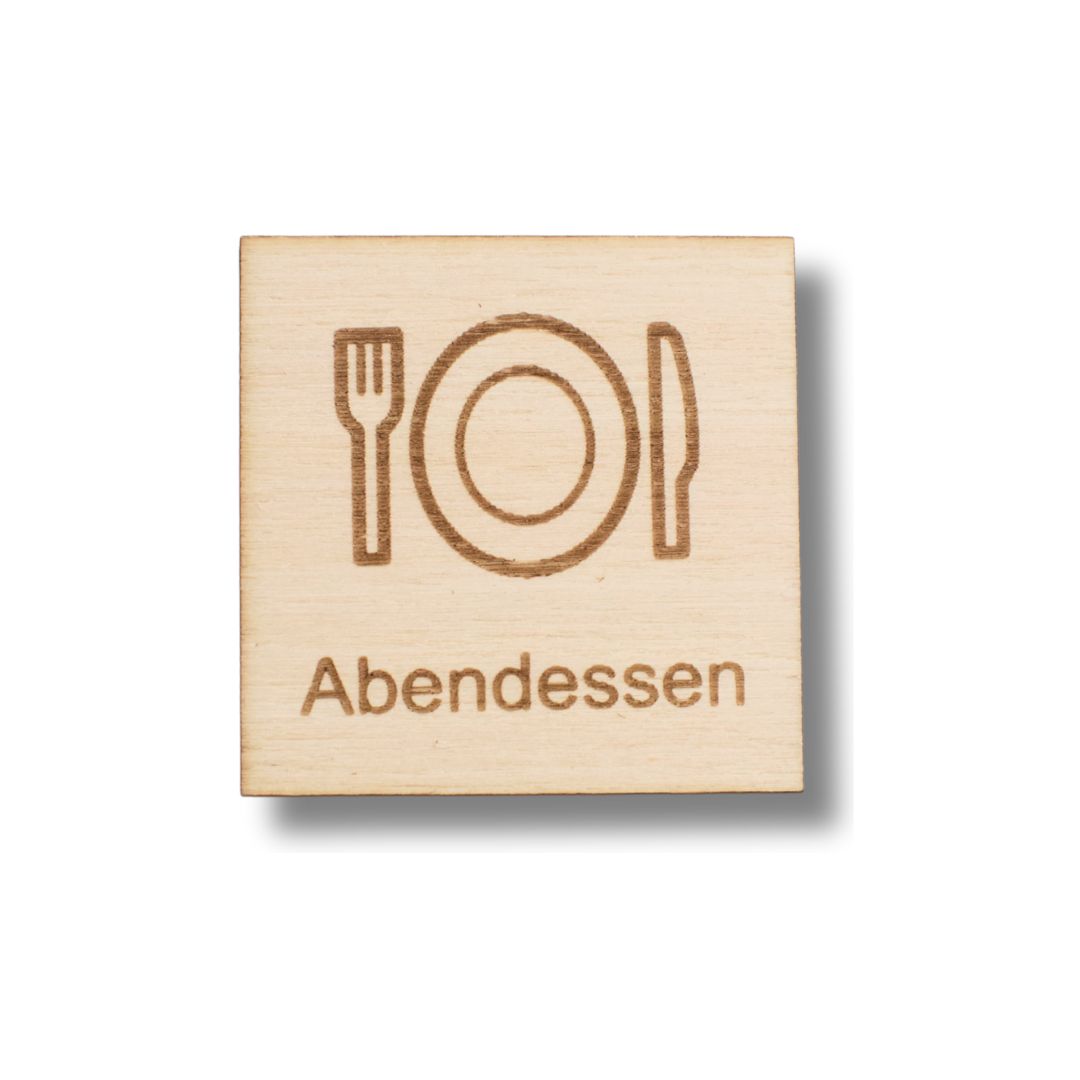 Piktogramm Abendessen