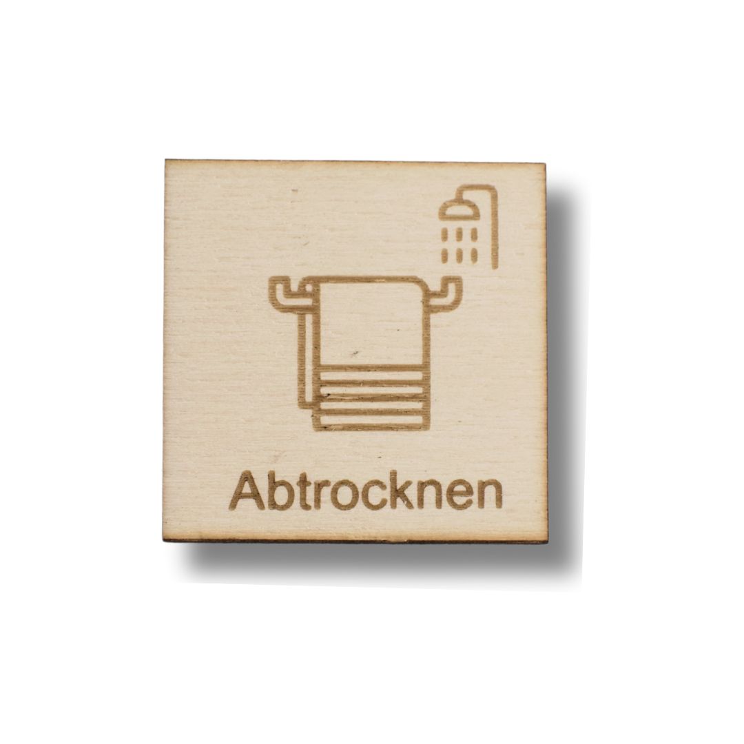 Piktogramm Abtrocknen
