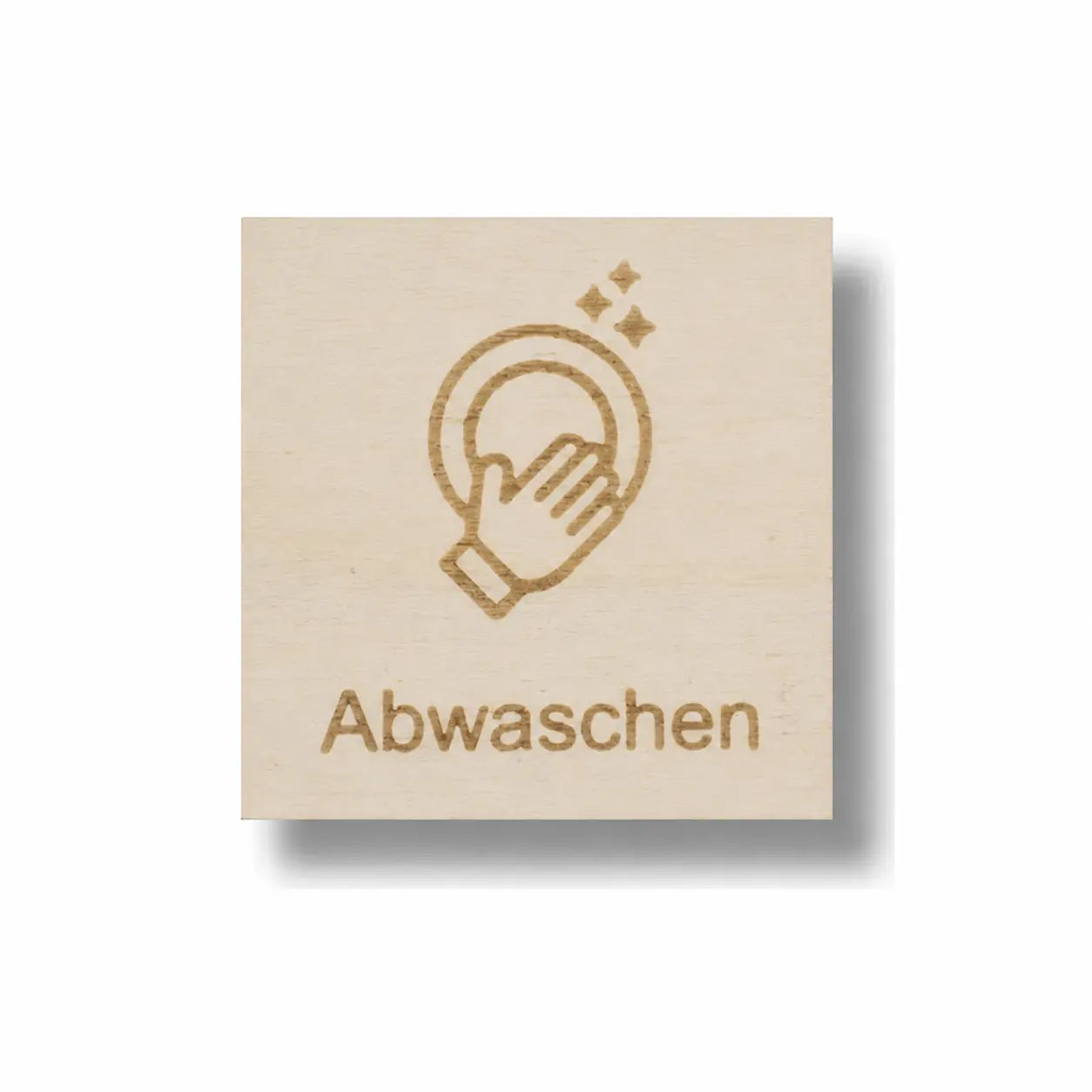 Piktogramm Abwaschen – Haushaltsaufgaben sichtbar machen