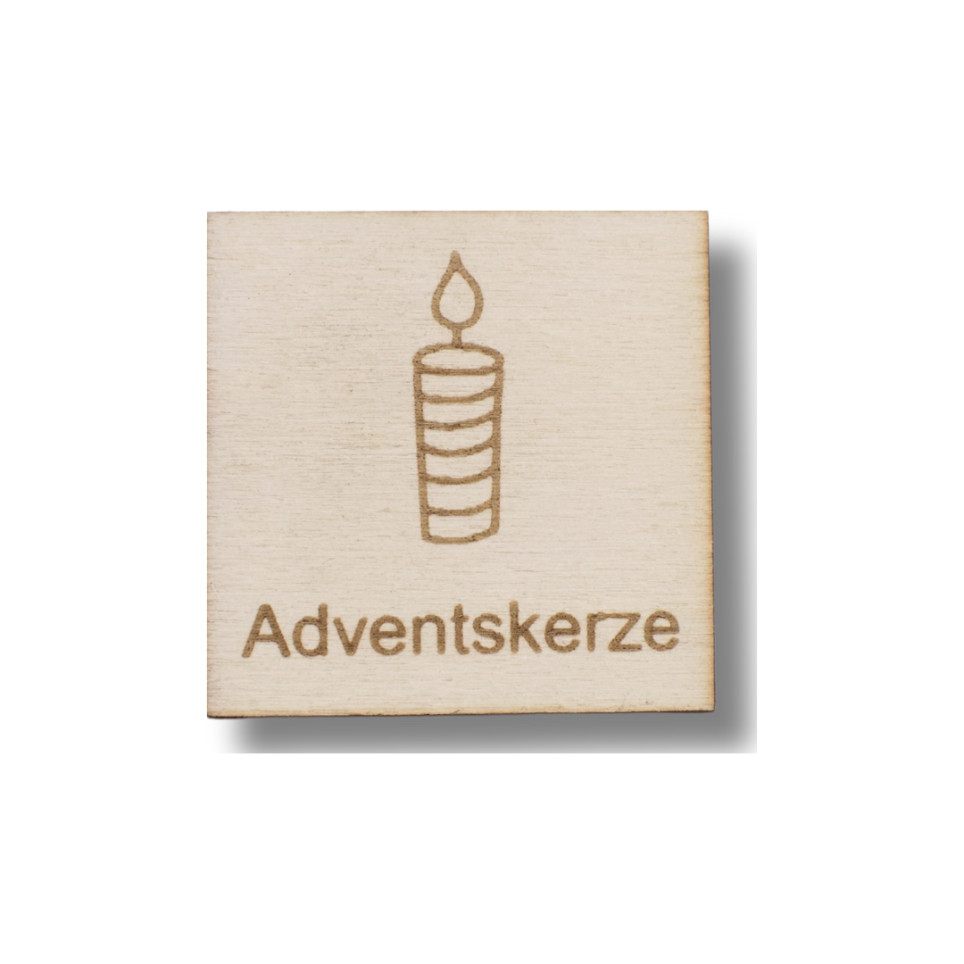 Piktogramm Adventskerze