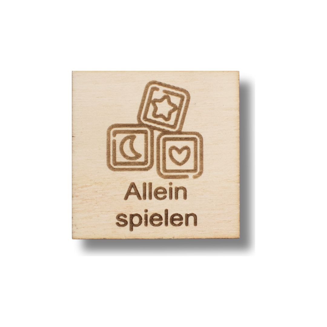 Piktogramm Allein spielen
