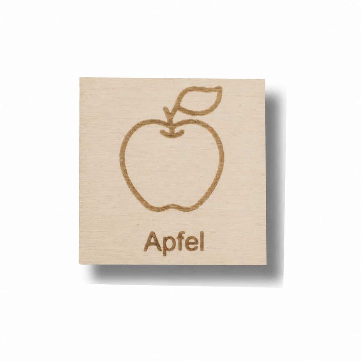 Piktogramm Apfel – Gesunde Ernährung sichtbar machen