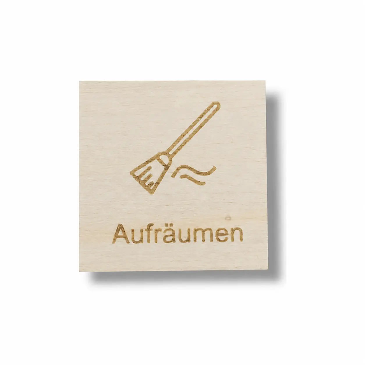 Piktogramm Aufräumen – Ordnung sichtbar machen