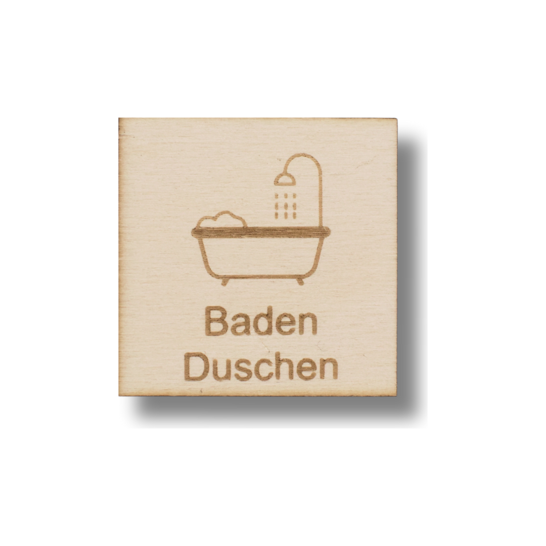Piktogramm Baden / Duschen