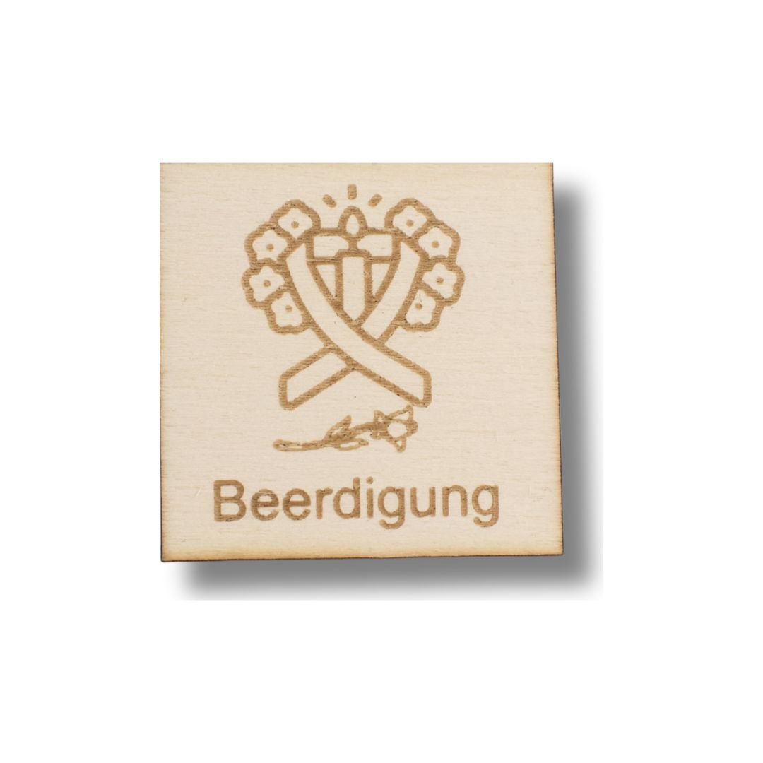 Piktogramm Beerdigung
