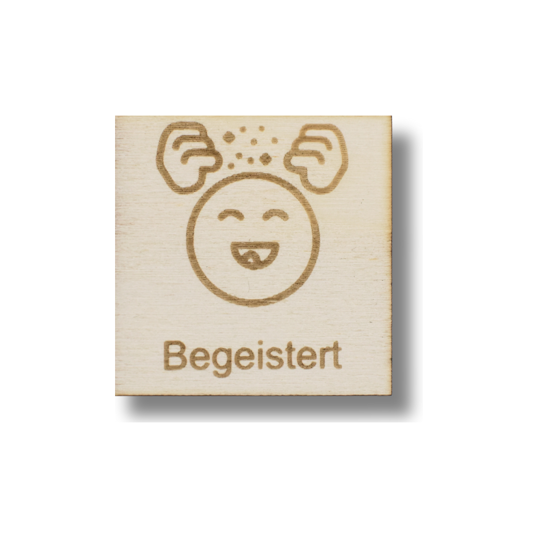 Piktogramm Begeistert