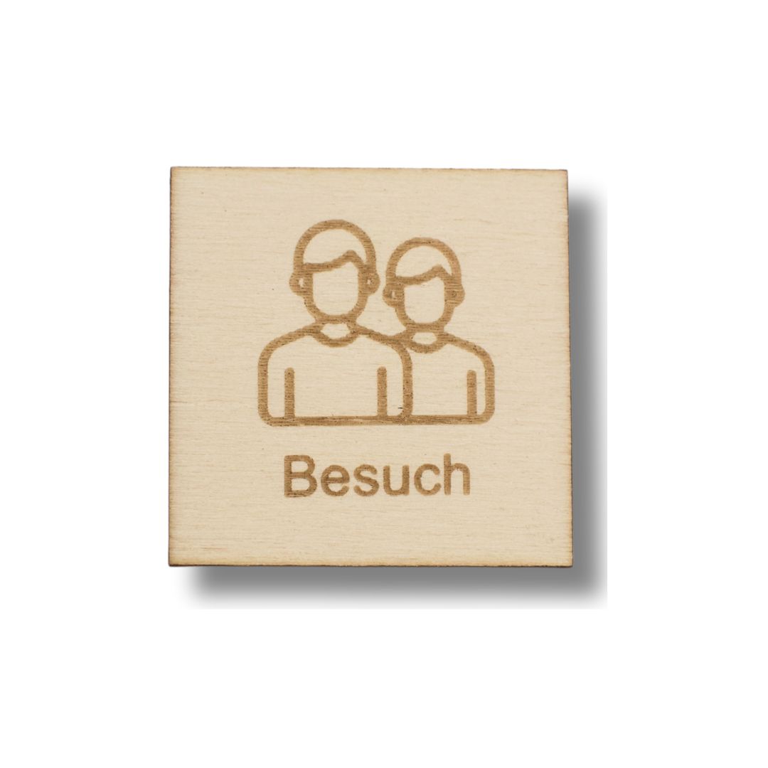Piktogramm Besuch