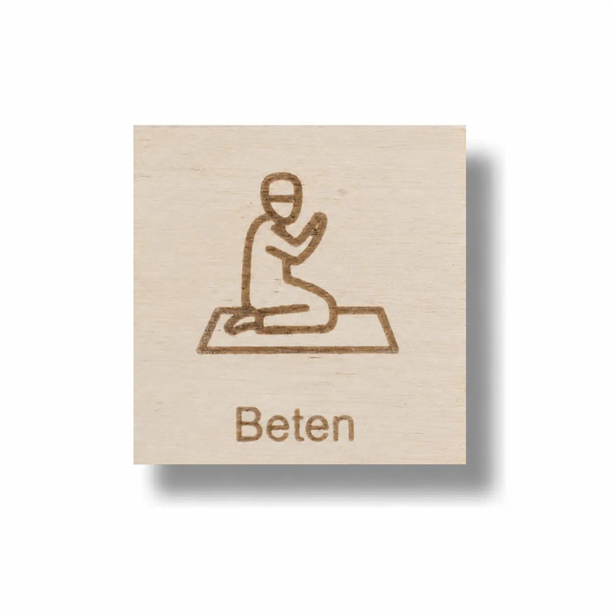 Piktogramm Beten (knien)