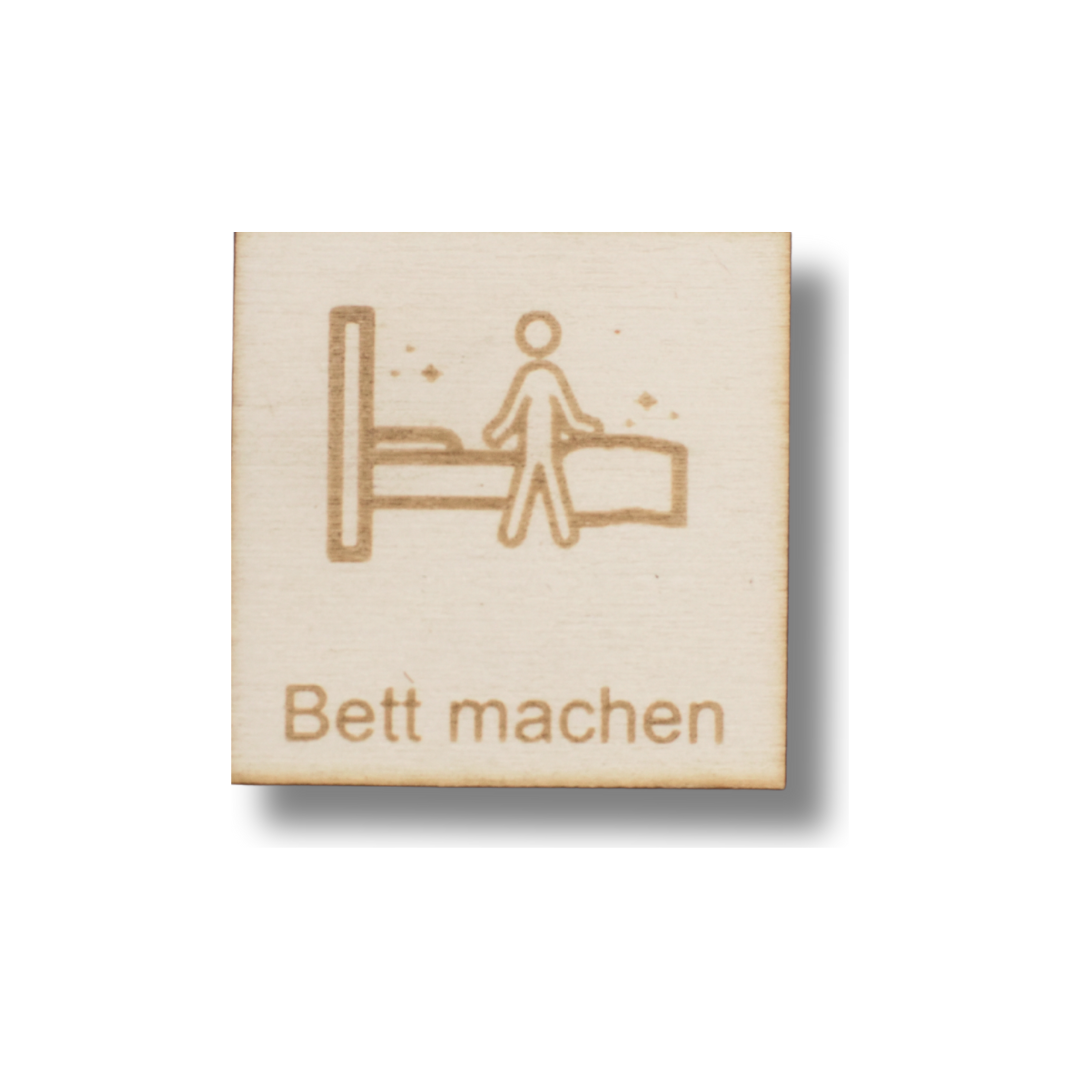 Piktogramm Bett machen