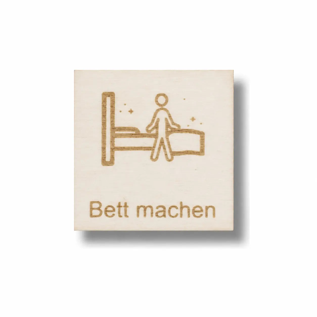Piktogramm Bett machen – Morgenroutine sichtbar machen