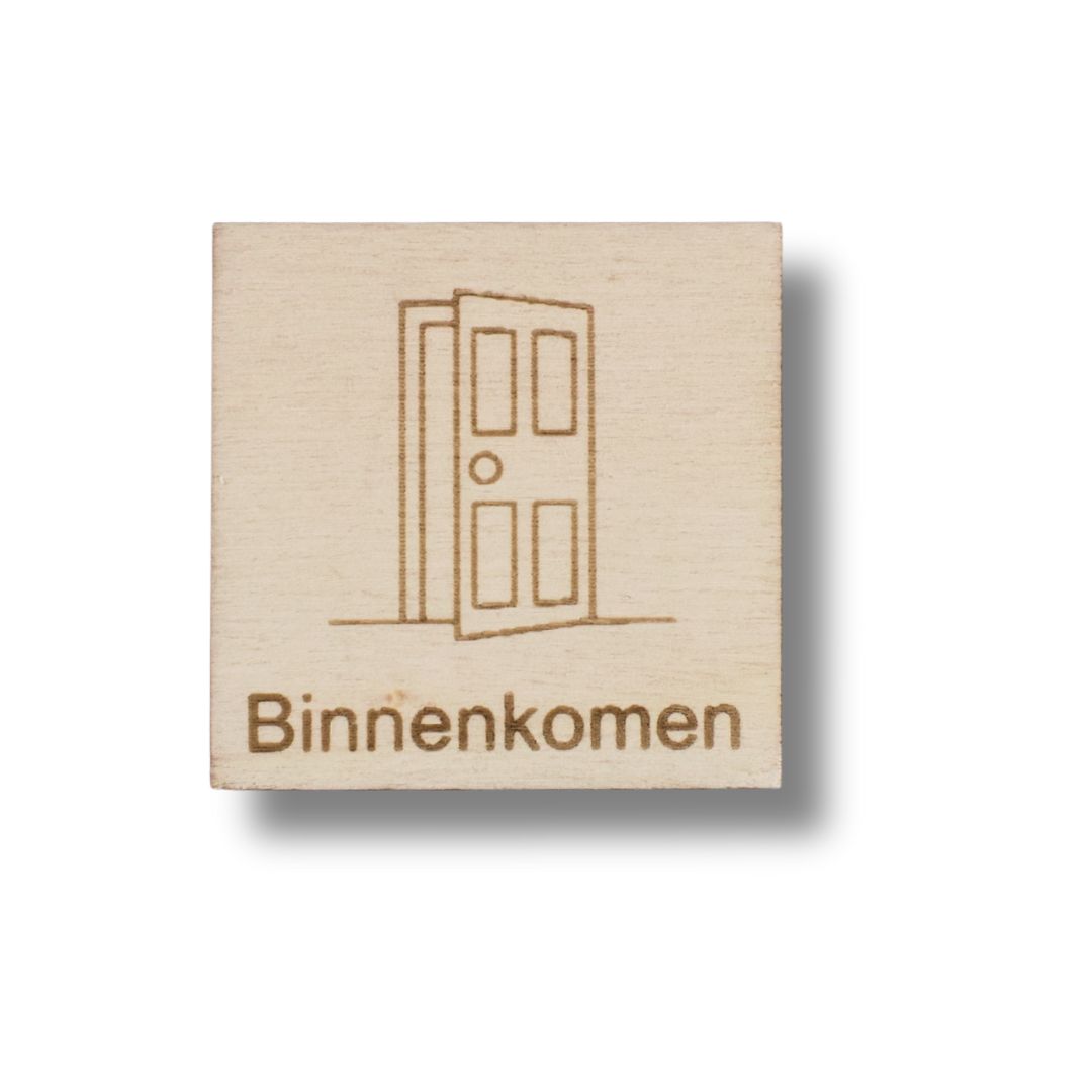 Piktogramm Eintreten