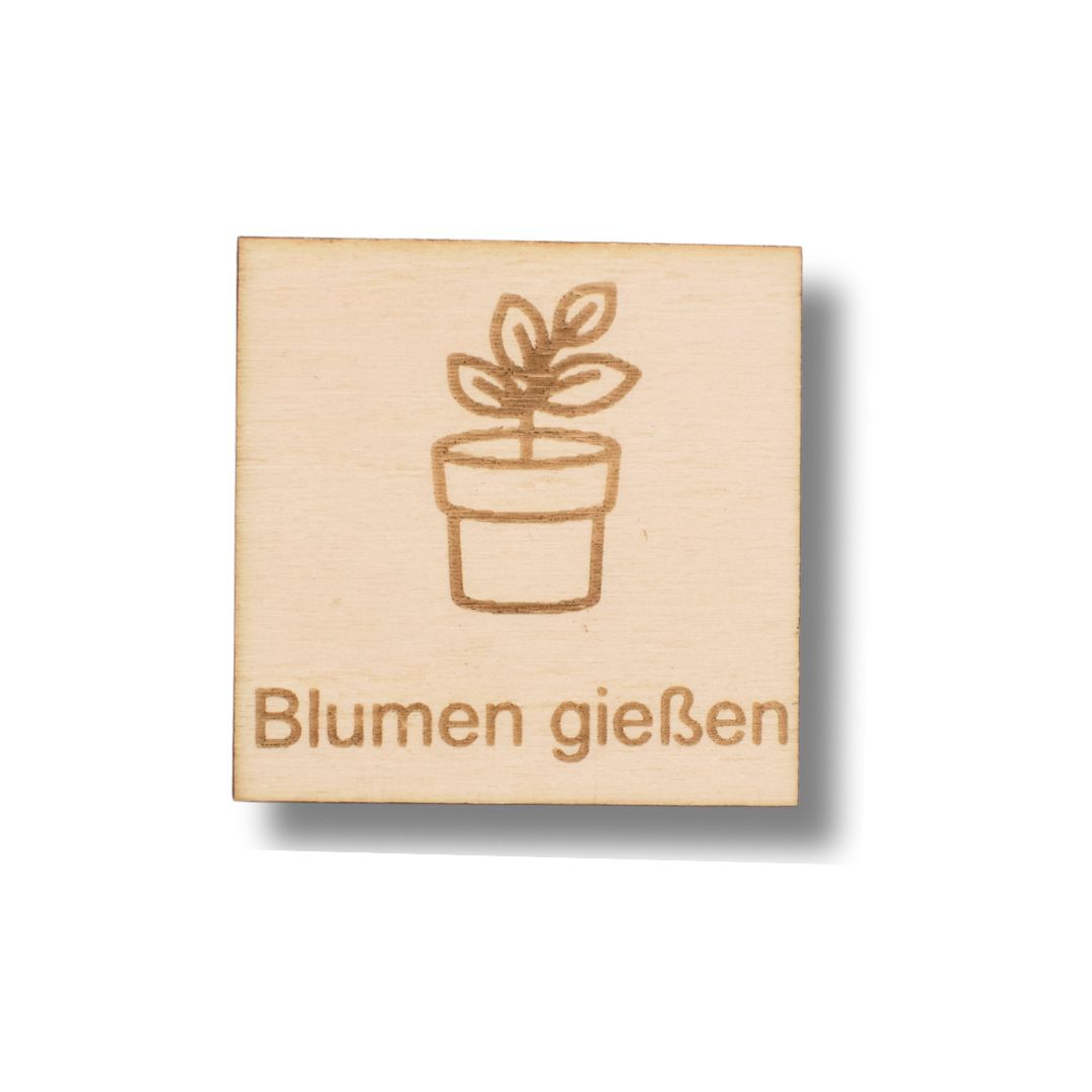 Piktogramm Blumen gießen