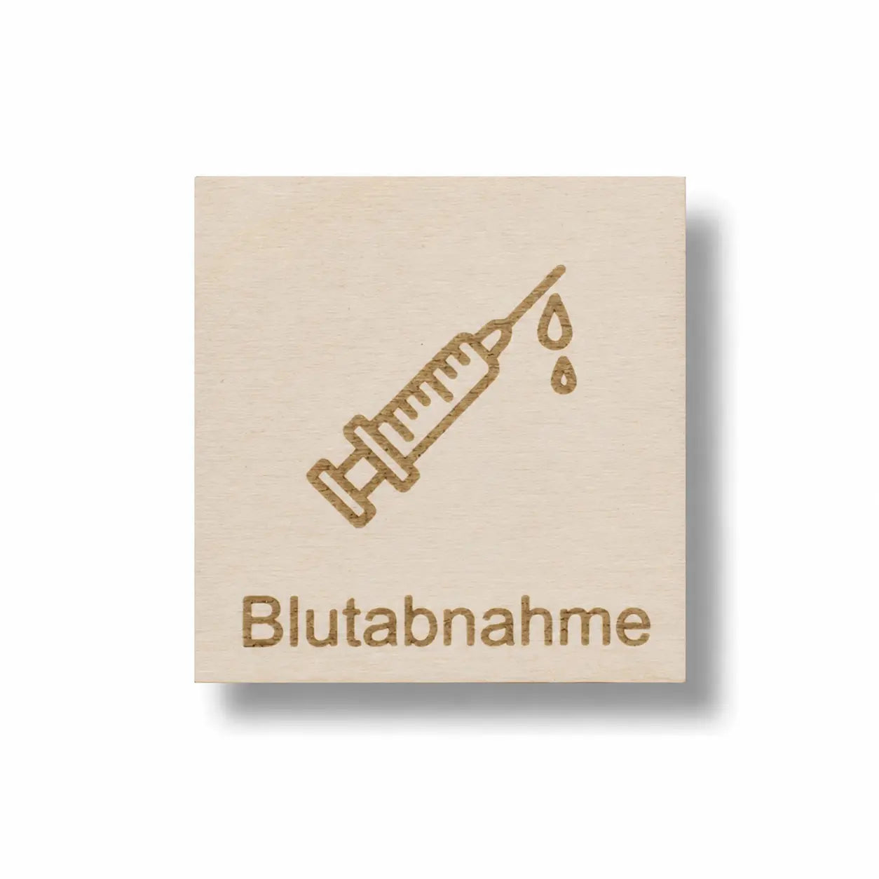 Piktogramm Blutabnahme – Vorbereitung und Sicherheit für Kinder