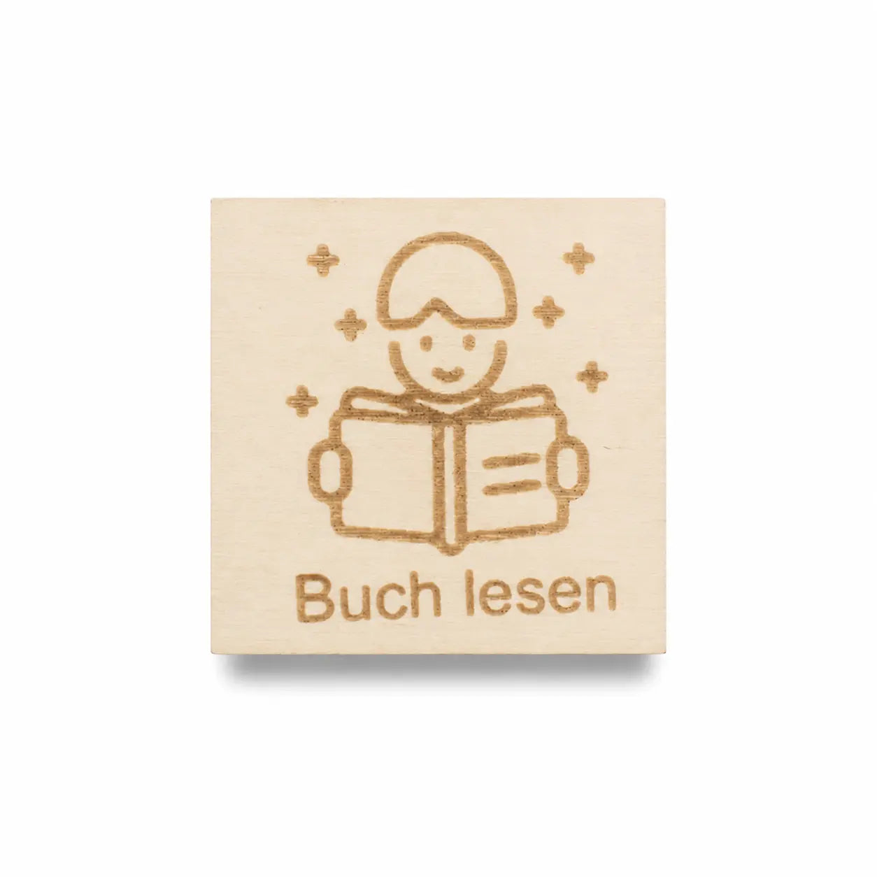 Piktogramm Buch aus Holz – für Wochenplaner Kinder | Struktur & Lesemotivation