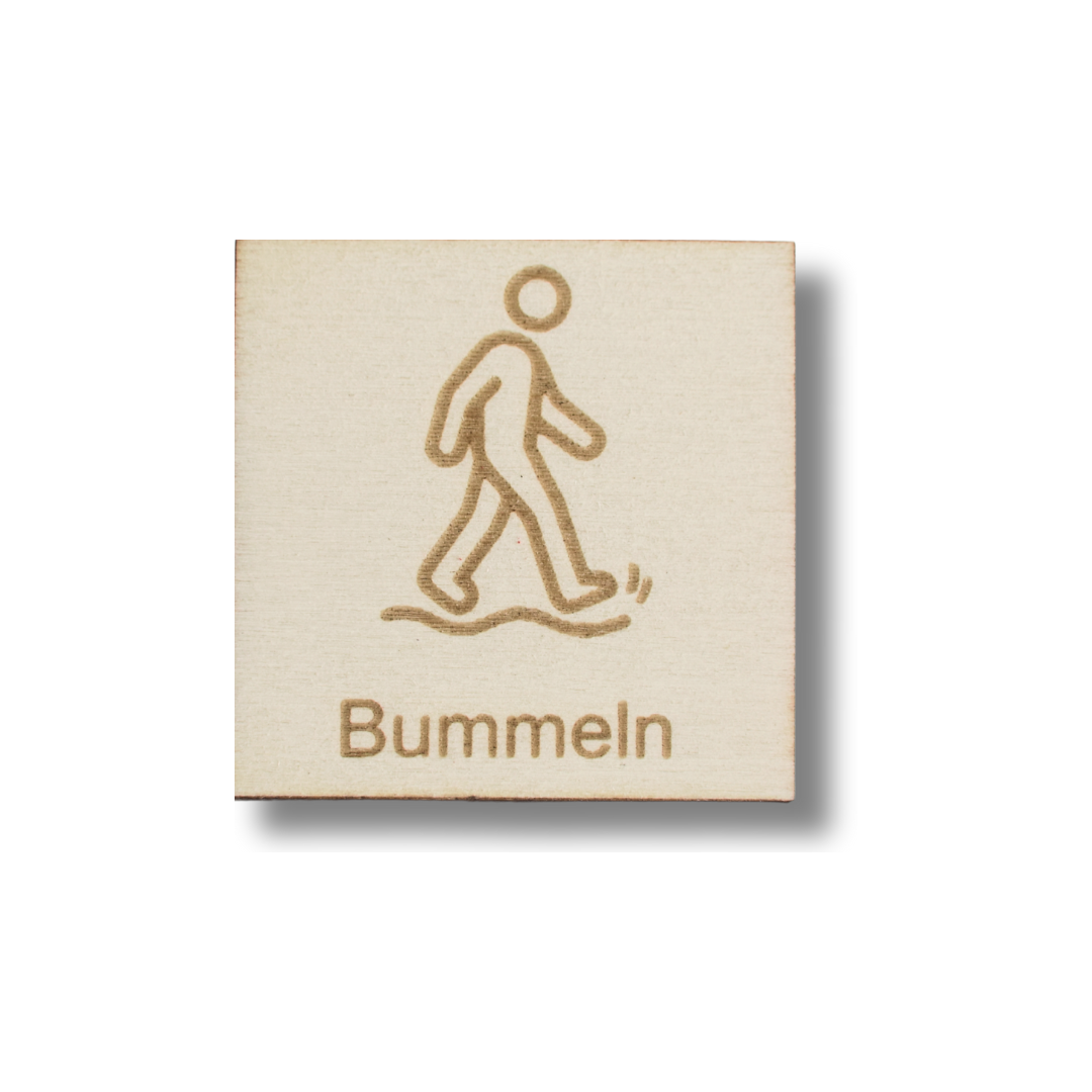 Piktogramm Bummeln