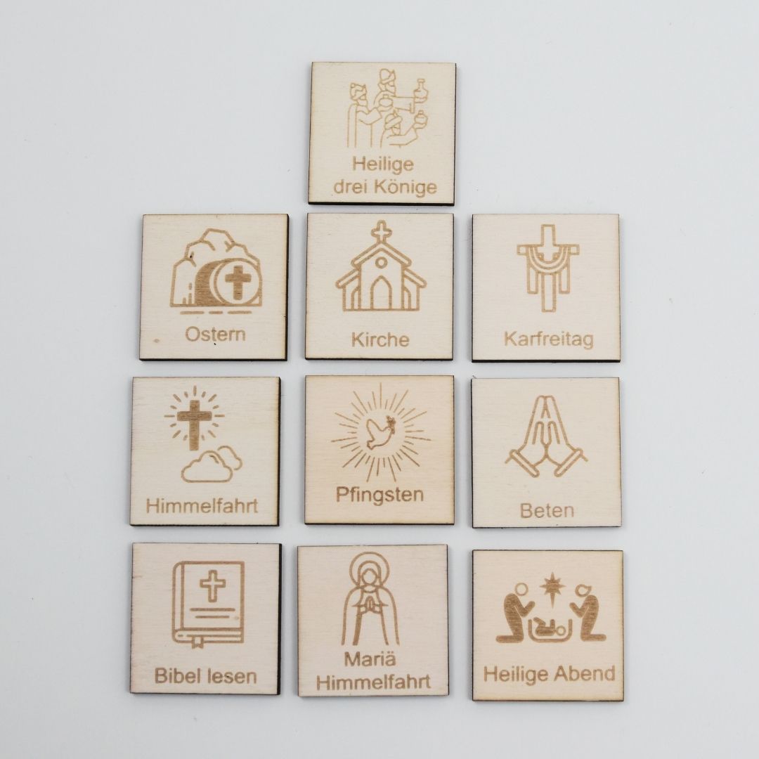 Christliche Piktogramme