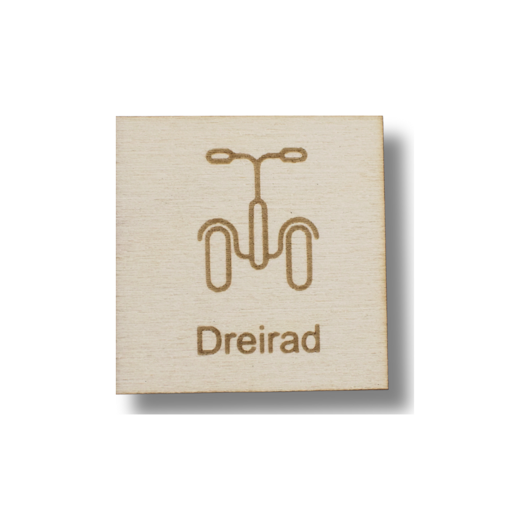 Piktogramm Dreirad