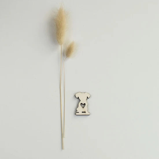 Hölzerner Hund (3 cm)