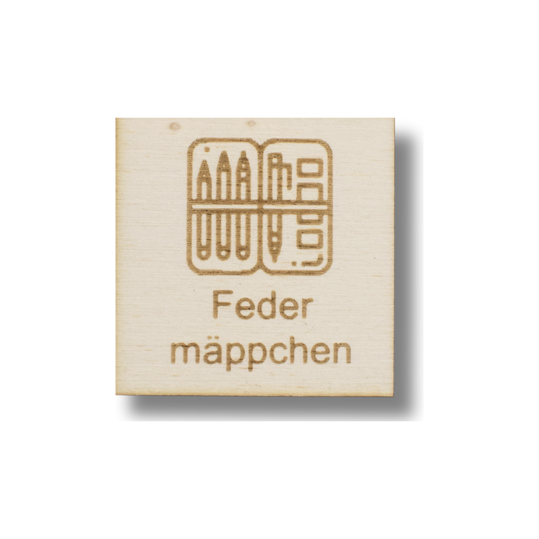 Piktogramm Federmäppchen