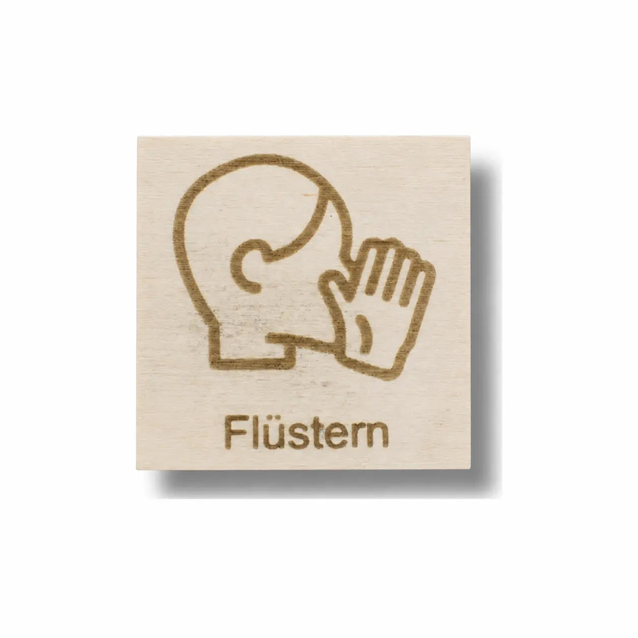 Piktogramm Flüstern