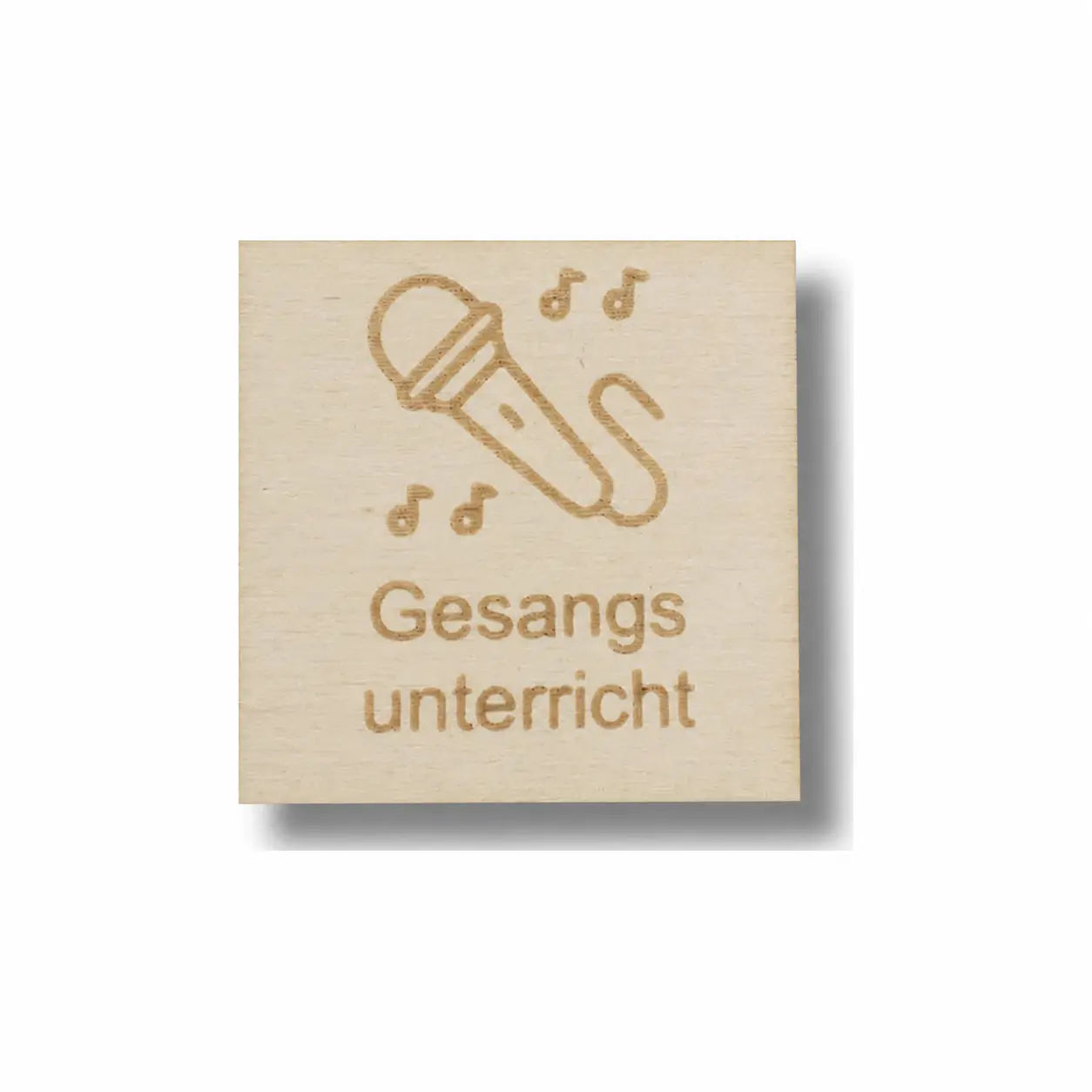 Piktogramm Gesangsunterricht – Musikstunden sichtbar machen
