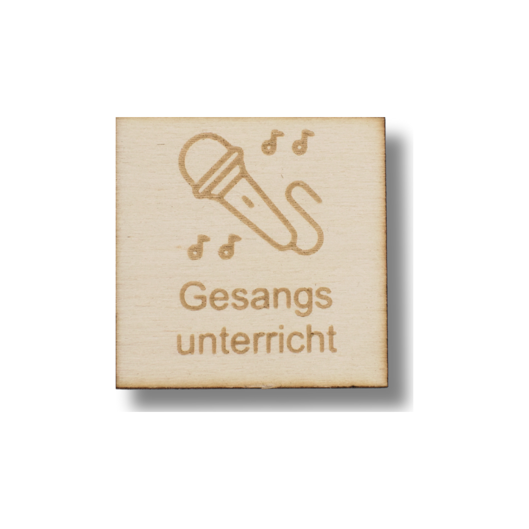 Piktogramm Gesangsunterricht