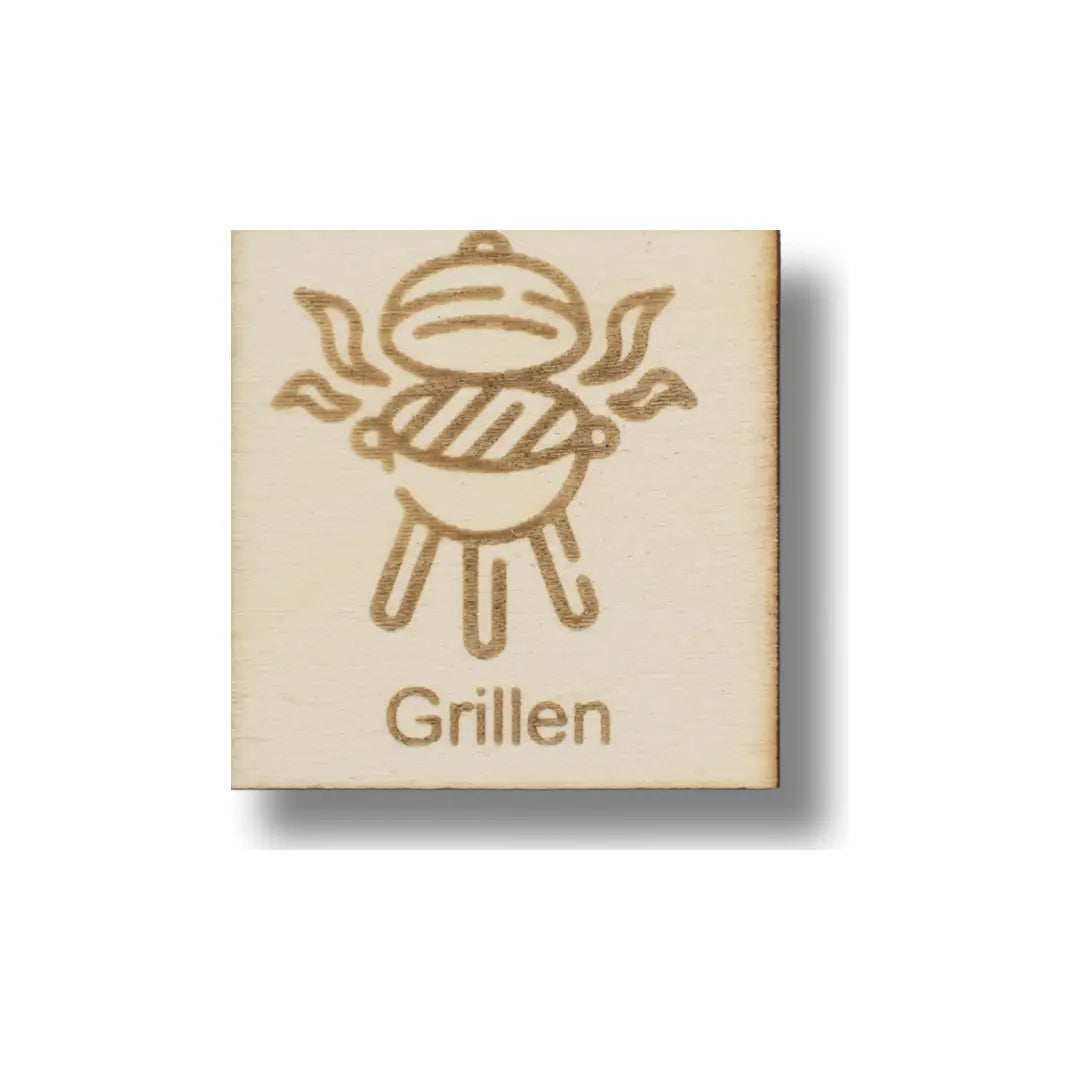 Piktogramm Grillen – Sommerabende sichtbar machen