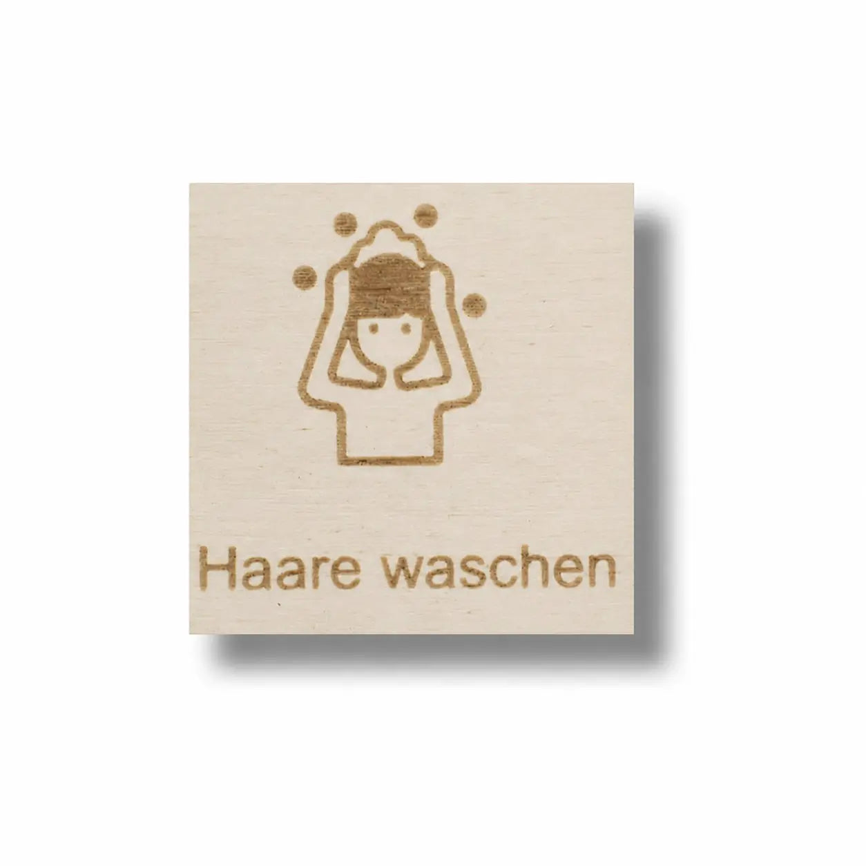 Piktogramm Haare waschen