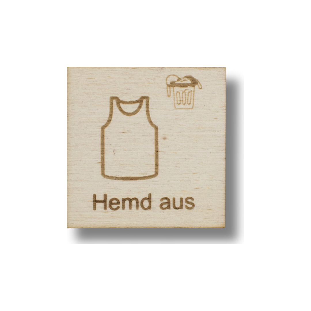 Piktogramm Hemd aus
