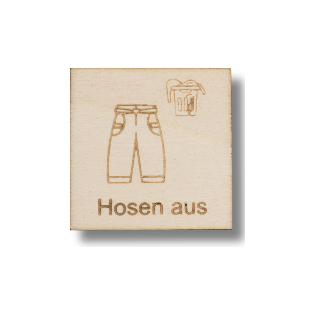 Piktogramm Hosen aus