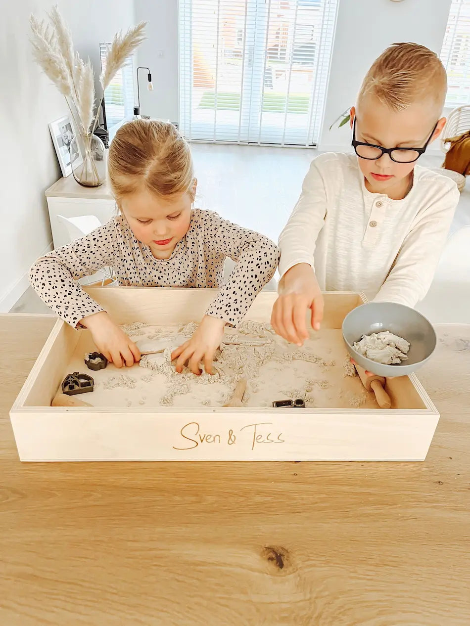 Personalisierte Holz-Spielkiste (Jonas)