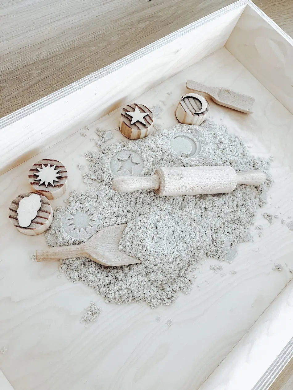 Luft-Stempel aus Holz
