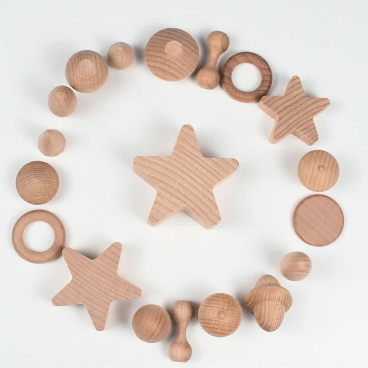 Holz-Spielset – Endlose Kreativität und Spielspaß