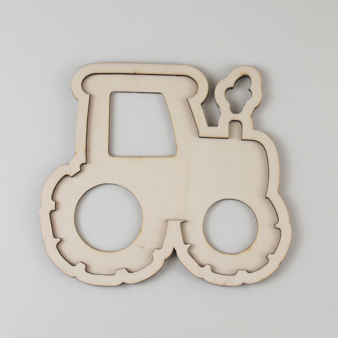 Holztraktor Füllform