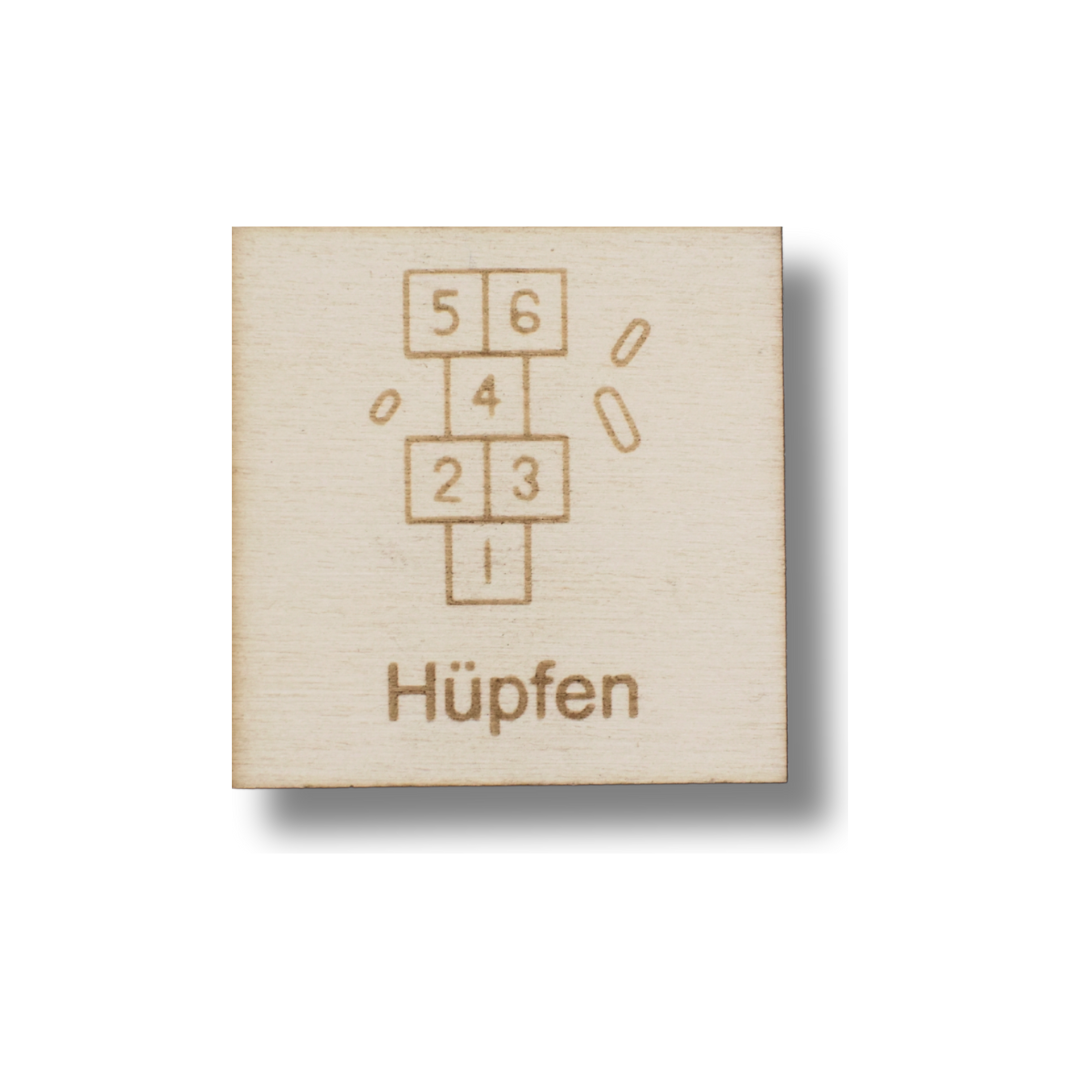 Piktogramm Hüpfen