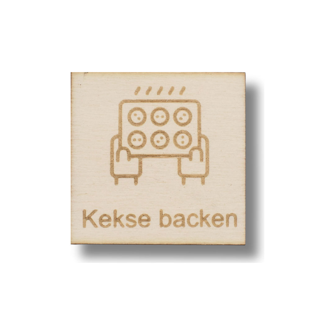 Piktogramm Kekse backen